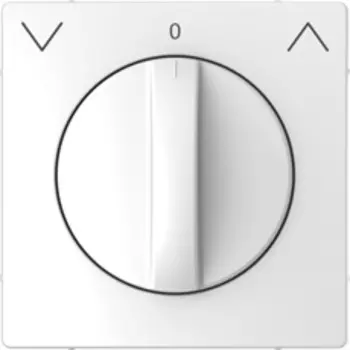 MTN3875-6035 D-life центральн. накладка для поворот. мех-ма рольставней, бел. лотос Merten