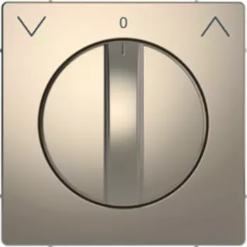 MTN3875-6050 D-life центральн. накладка для поворот. мех-ма рольставней, никель Merten