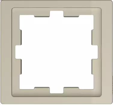 MTN4010-6533 Рамка D-Life Сахара 1-постовая Merten