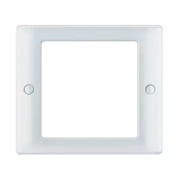 MTN401119 Рамка с винт. креп. Aquadesign Полярно-белый 1-постовая Merten
