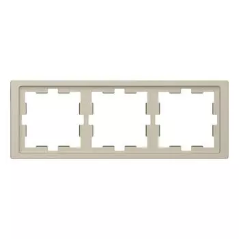 MTN4030-6533 Рамка D-Life Сахара 3-постовая Merten