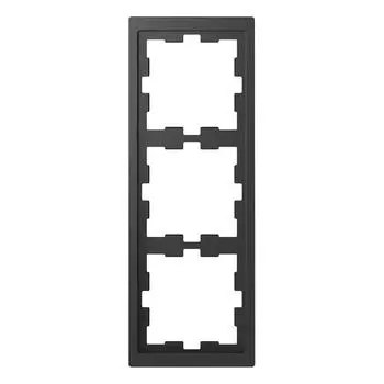 MTN4030-6534 Рамка D-Life Антрацит 3-постовая Merten