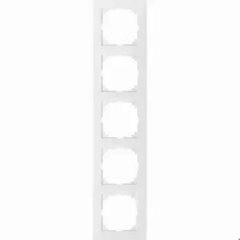 MTN4050-3619 Рамка M-Pure Полярный белый 5-постовая Merten