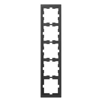 MTN4050-6534 Рамка D-Life Антрацит 5-постовая Merten