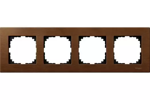 MTN4054-3472 Рамка M-Elegance Вишня 4-постовая Merten