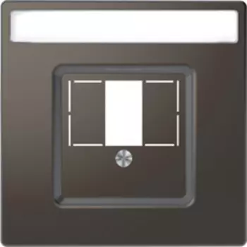 MTN4250-6034 D-life центральная накладка для tae/audio/usb, антрацит Merten