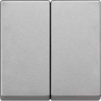 MTN433560 Клавиша x2, алюминий Merten
