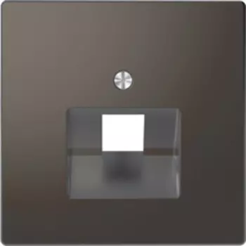 MTN4521-6034 D-life центральная накладка для розетки 1-ной RJ45, антрацит Merten