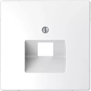 MTN4521-6035 D-life центральная накладка для розетки 1-ной RJ45, бел. лотос Merten