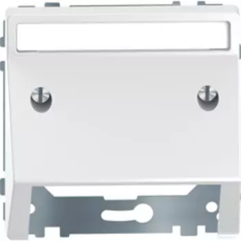 MTN4540-6035 D-life центральная накладка наклонная, бел. лотос Merten