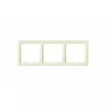 MTN481344 Рамка Artec Бежевый 3-постовая Merten
