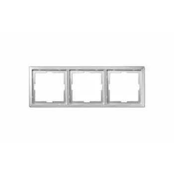 MTN481360 Рамка Artec Алюминий 3-постовая Merten