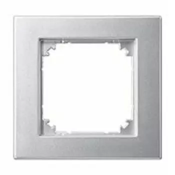 MTN486160 Рамка M-Plan Алюминий 1-постовая Merten