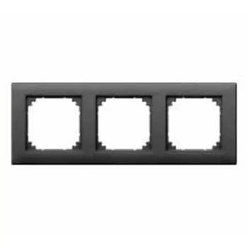MTN486314 Рамка M-Plan Антрацит 3-постовая Merten