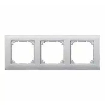 MTN486360 Рамка M-Plan Алюминий 3-постовая Merten