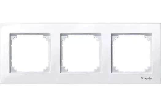 MTN515325 Рамка M-Plan Активный белый 3-постовая Merten