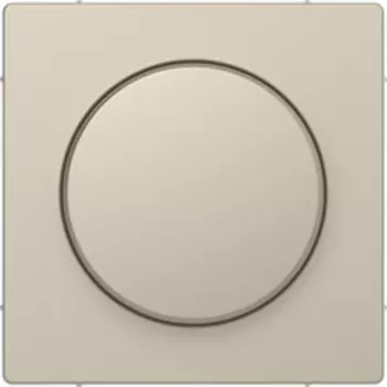 MTN5250-6033 D-life центральная накладка с поворотной рукояткой для диммера, сахараMerten