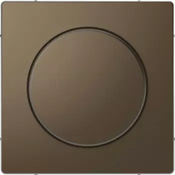 MTN5250-6052 D-life центральная накладка с поворотной рукояткой для диммера, моккоMerten