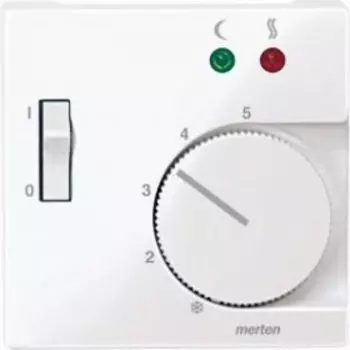 MTN534925 Центр. плата терморегулятора, белый акт Merten