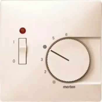 MTN539744 Центр. плата терморег-ра, бежевый Merten