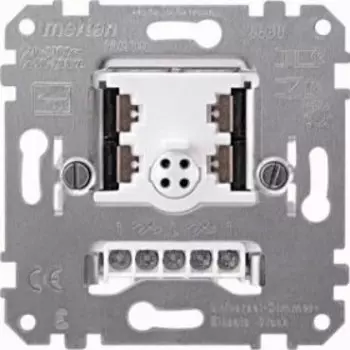 MTN568099 Механизм унив. супердиммера 2х(50-200)va Merten