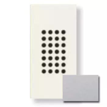 N2119 PL Механизм зуммера, 1-модульный, серия Zenit, цвет серебристый, ABB