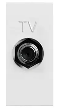 N2150 AN Розетка TV одиноч.,Zenit,антрацит, ABB