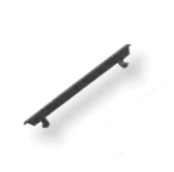 N2170 AN Вставка декоративная для клавиш выключателей/переключателей/кнопок, 1-модульная, серия Zenit, цвет антрацит, ABB