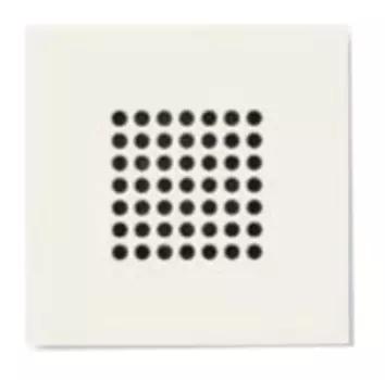 N2219 BL Механизм зуммера, 2-модульный, серия Zenit, цвет альпийский белый, ABB