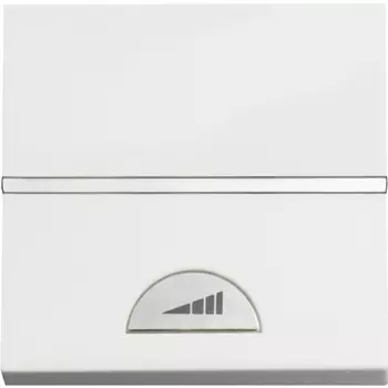 N2260.1 BL Механизм универсального электронного клавишного светорегулятора 60-500 Вт, 2-модульный, серия Zenit, цвет альпийский белый, ABB