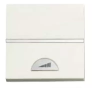 N2260 BL Механизм электронного клавишного светорегулятора 40-450 Вт, 2-модульный, серия Zenit, цвет альпийский белый, ABB