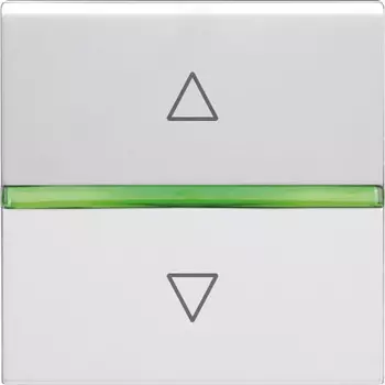 N2261.2 BL Механизм электронного выключателя жалюзи, 700 ВА, 2-модульный, серия Zenit, цвет альпийский белый, ABB