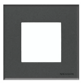N2271 CF Рамка Zenit Графит 1-постовая ABB