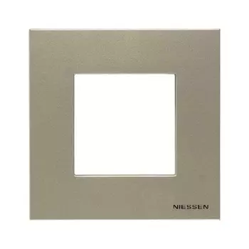 N2271 CV Рамка Zenit Шампань 1-постовая ABB