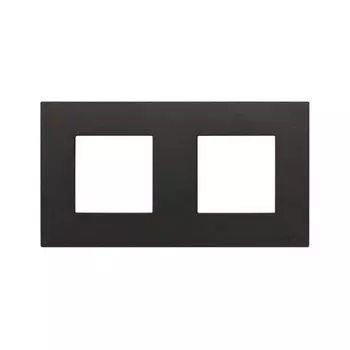N2272 AN Рамка Zenit антрацит 2-постовая ABB
