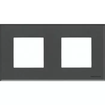 N2272 CF Рамка Zenit Графит 2-постовая ABB