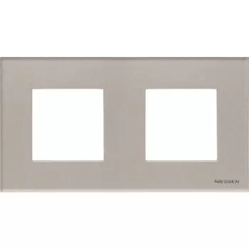 N2272 CH Рамка Zenit Брызги шампанского 2-постовая ABB