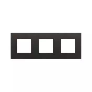 N2273 AN Рамка Zenit Антрацит 3-постовая ABB