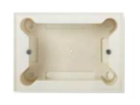 N2993 BL Цоколь для открытой установки на 1-2-3 модуля, без рамки, серия Zenit, цвет альпийский белый, ABB