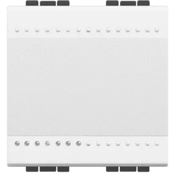 N4004M2N LivingLight Переключатель промежуточный с механическими клеммами, размер 2 модуля Bticino