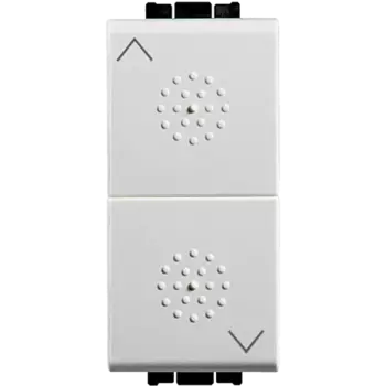 N4037 Кнопка 10А, двойная с блокировкой, 1P-NО + 1P-NО Bticino