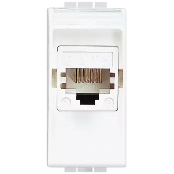 N4261AT6 Розетка RJ 45 cat 6 UTP Bticino