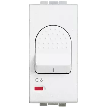 N4301/6 Автоматический выключатель с индикатором защиты 1 полюса, 1500А 230В 1 модуль Bticino