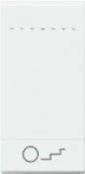 N4915BN LivingLight Клавиша Лестница, размер 1 модуль Bticino