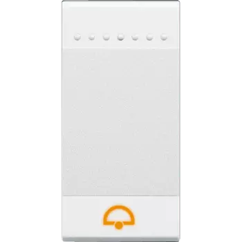 N4915DN LivingLight Клавиша Звонок, размер 1 модуль Bticino