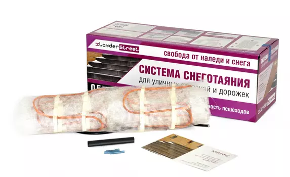 Нагревательный мат для обогрева площадок xLayder Street 300 Вт/м2, 1,5 м2 CALEO КА000000548