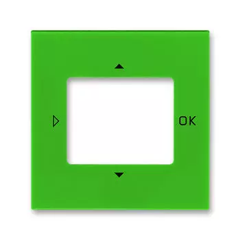 Накладка ABB Levit для таймера с малой выдержкой времени и комнатного датчика CO? зелёный 3299H-A40100 67 2CHH704010A4067