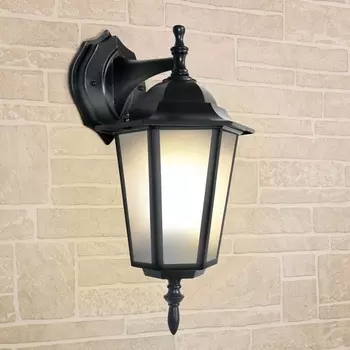 Настенный фонарь уличный Claro 1004D черный (GL 1004D) Elektrostandard a035740