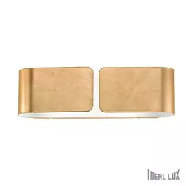 Настенный светильник Clip CLIP AP2 SMALL ORO Ideal Lux