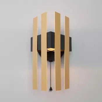 Настенный светильник Spada 70116/1 черный Eurosvet